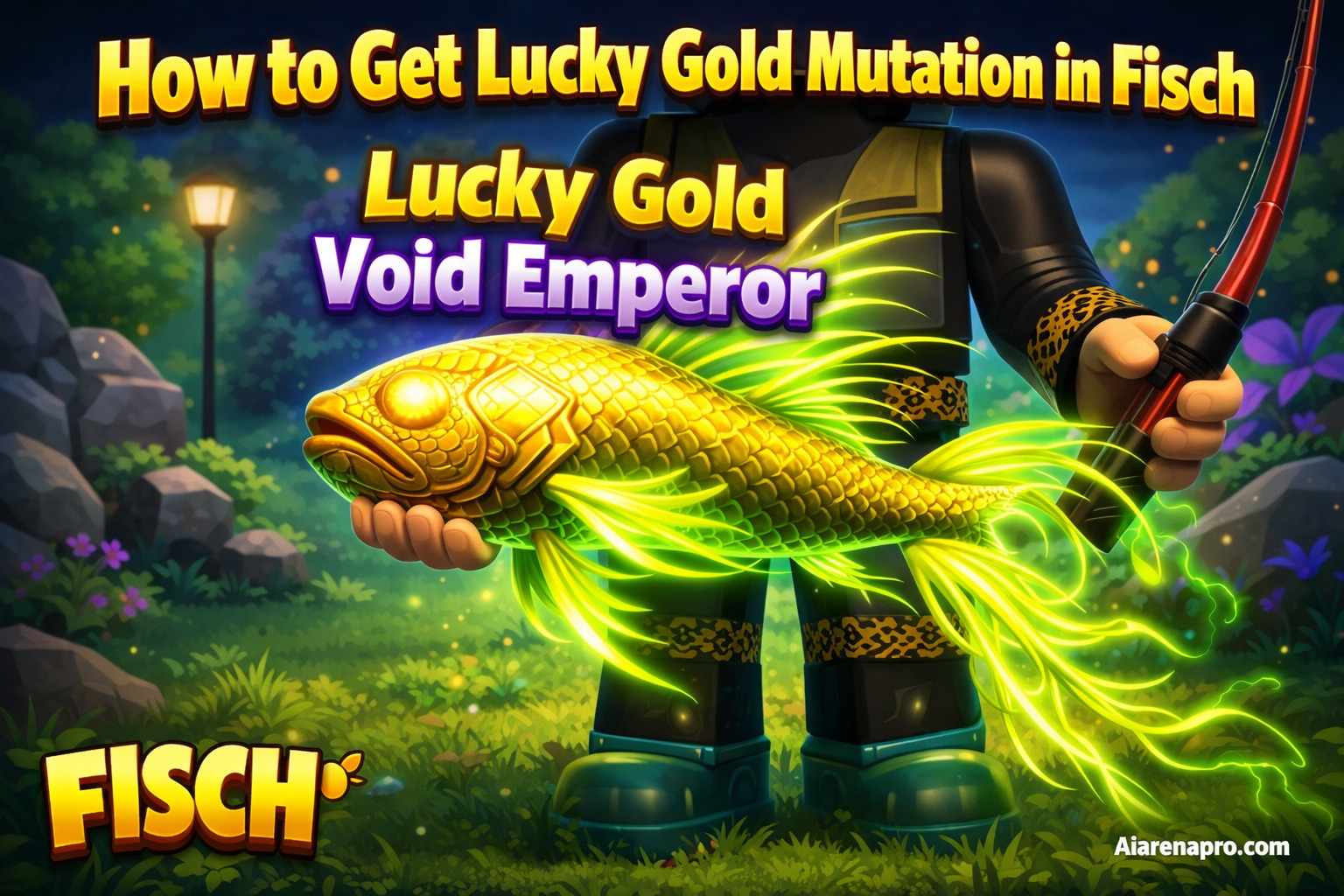 How to Get Lucky Gold Mutation in Fisch