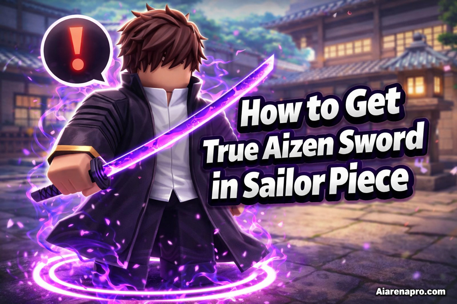 How to Get True Aizen Sword in Sailor Piece