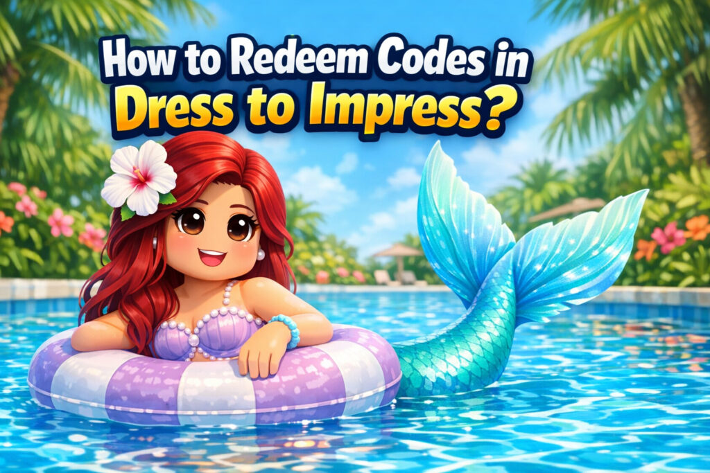 How to Redeem Codes in Dress to Impress?