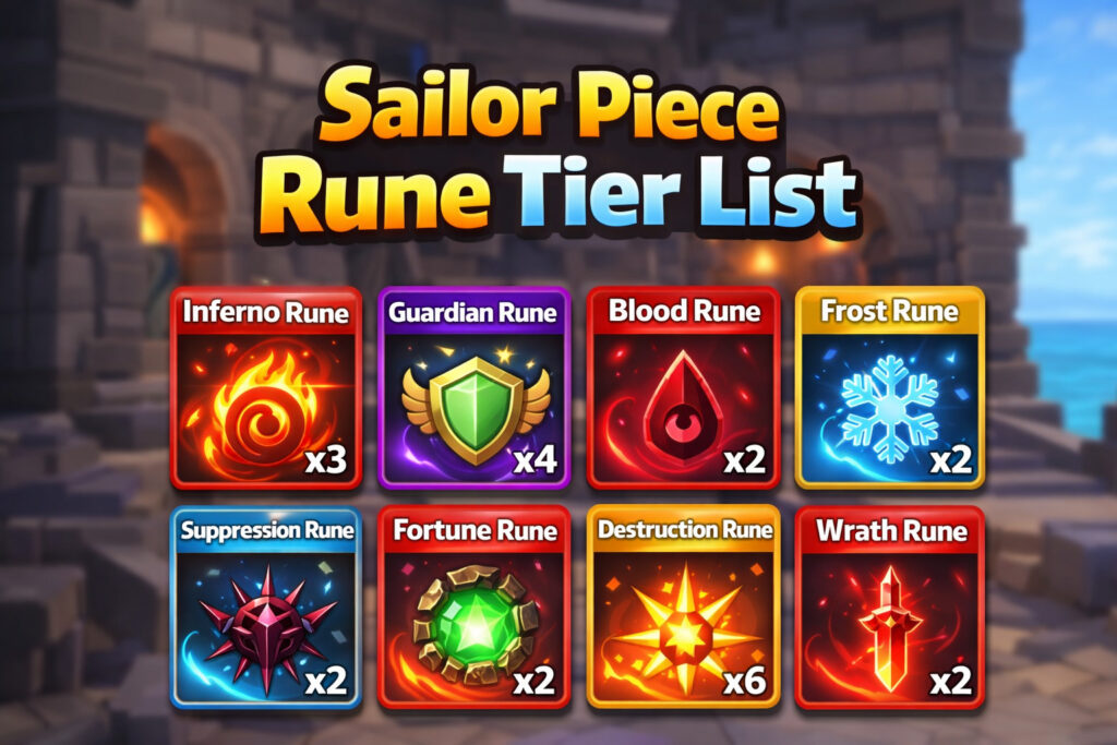 Sailor Piece Rune Tier List