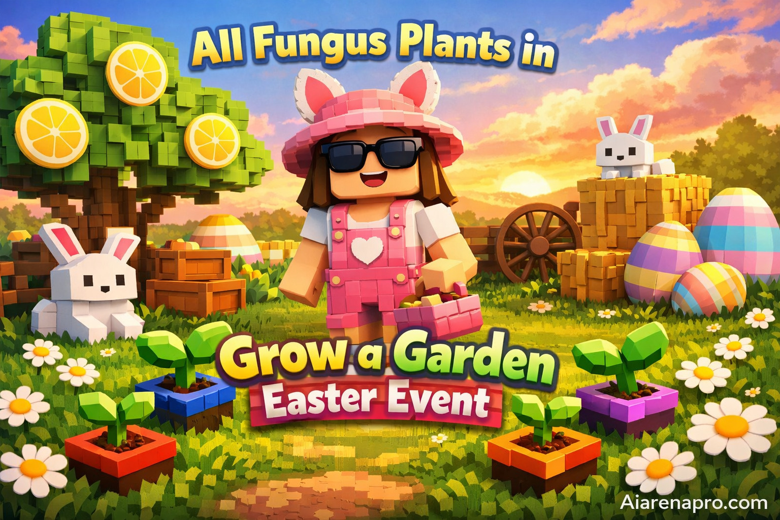All Fungus Plants in Grow a Garden Easter Event