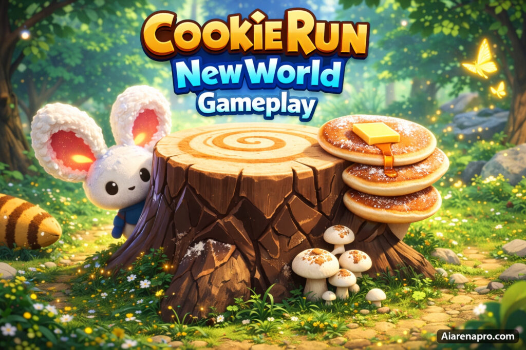 Cookie Run New World Gameplay
