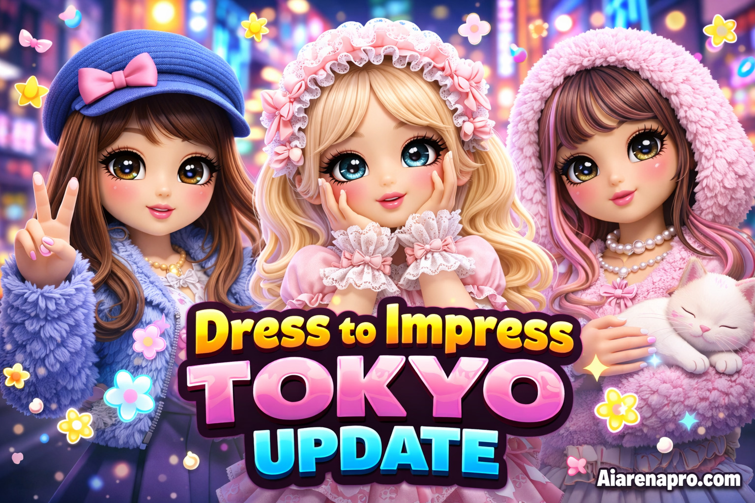Dress to Impress Tokyo Update