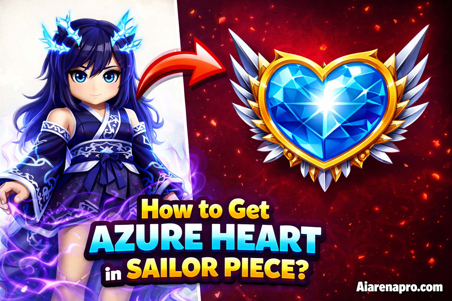 How to Get Azure Heart in Sailor Piece