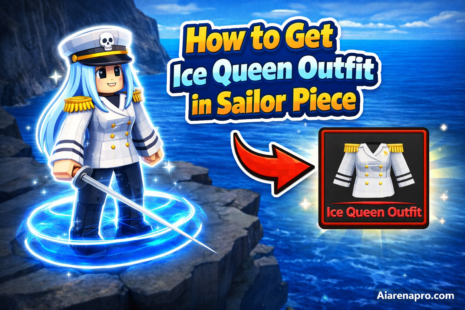 How to Get Ice Queen Outfit in Sailor Piece