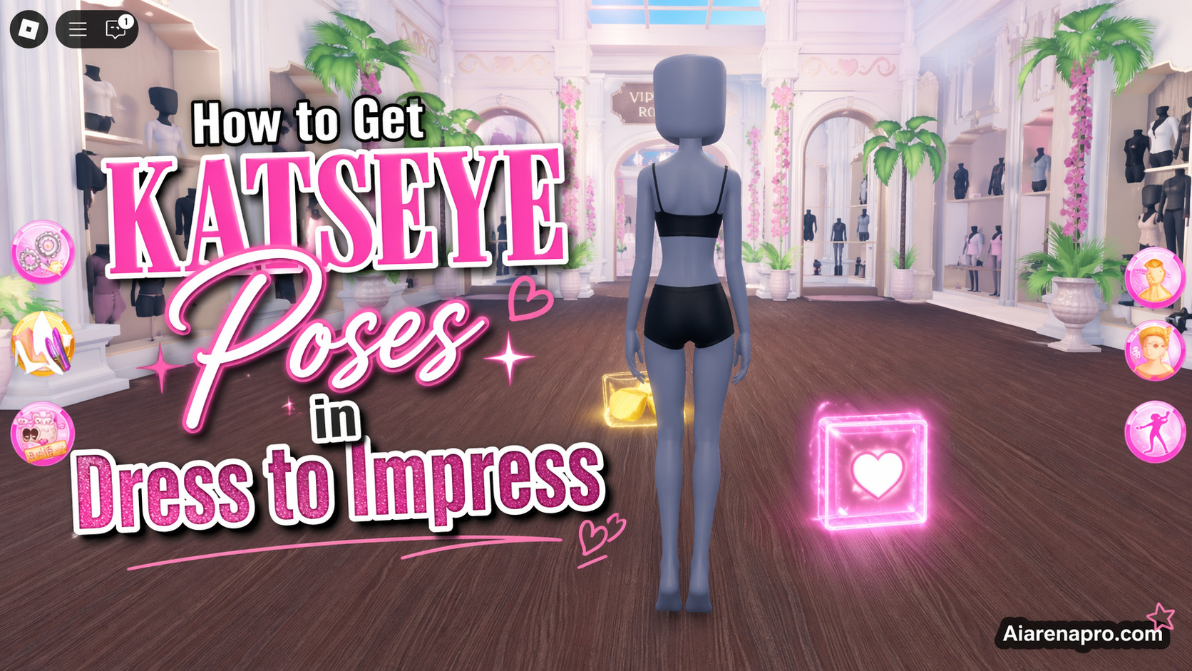 How to Get KATSEYE Poses in Dress to Impress