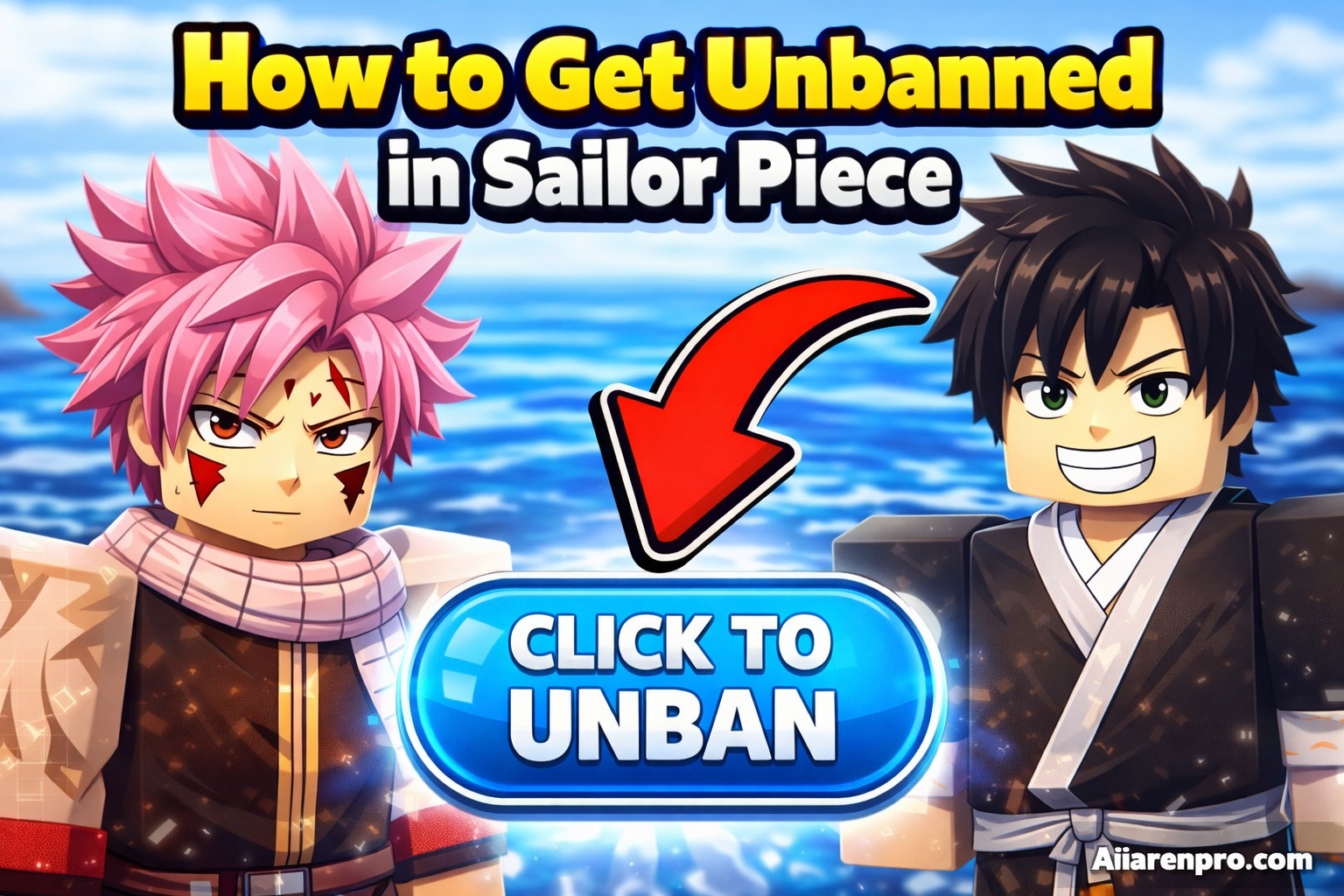 How to Get Unbanned in Sailor Piece