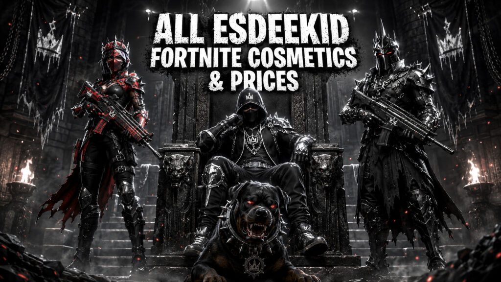 All EsDeeKid Fortnite Cosmetics & Prices