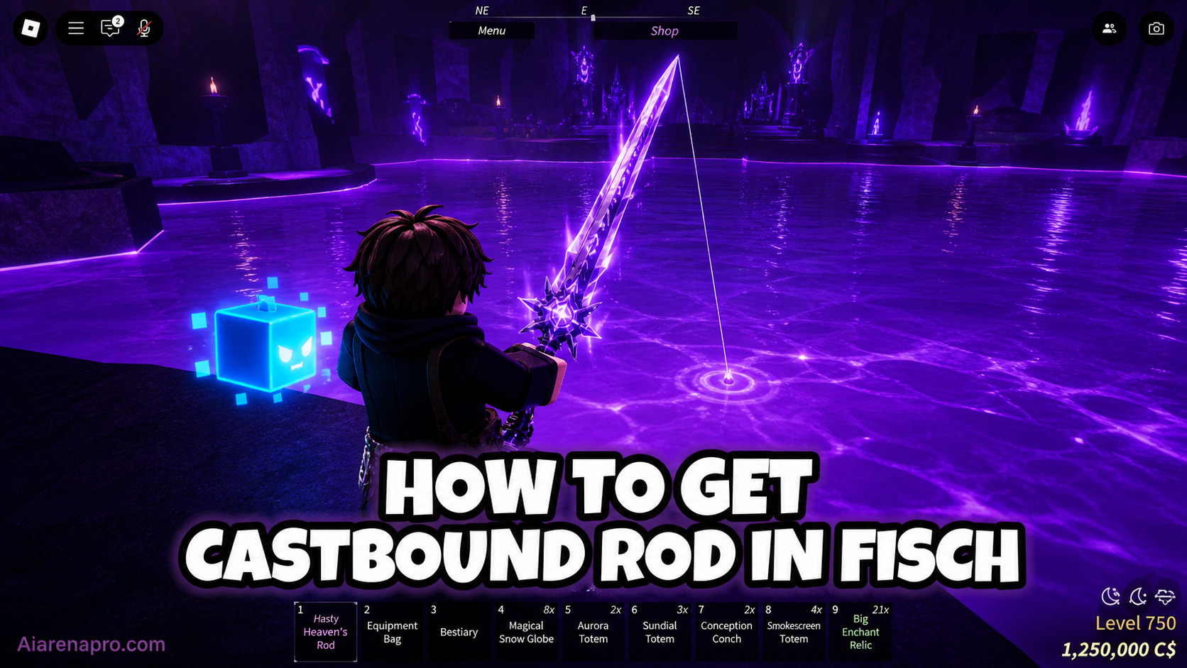 How To Get Castbound Rod in Fisch