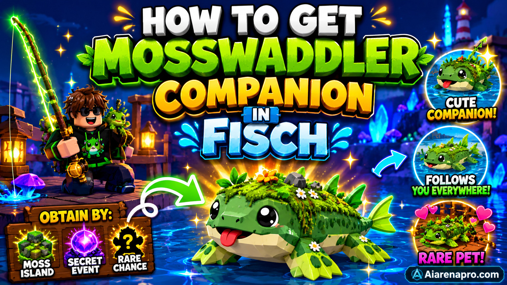 How to Get Mosswaddler Companion in Fisch
