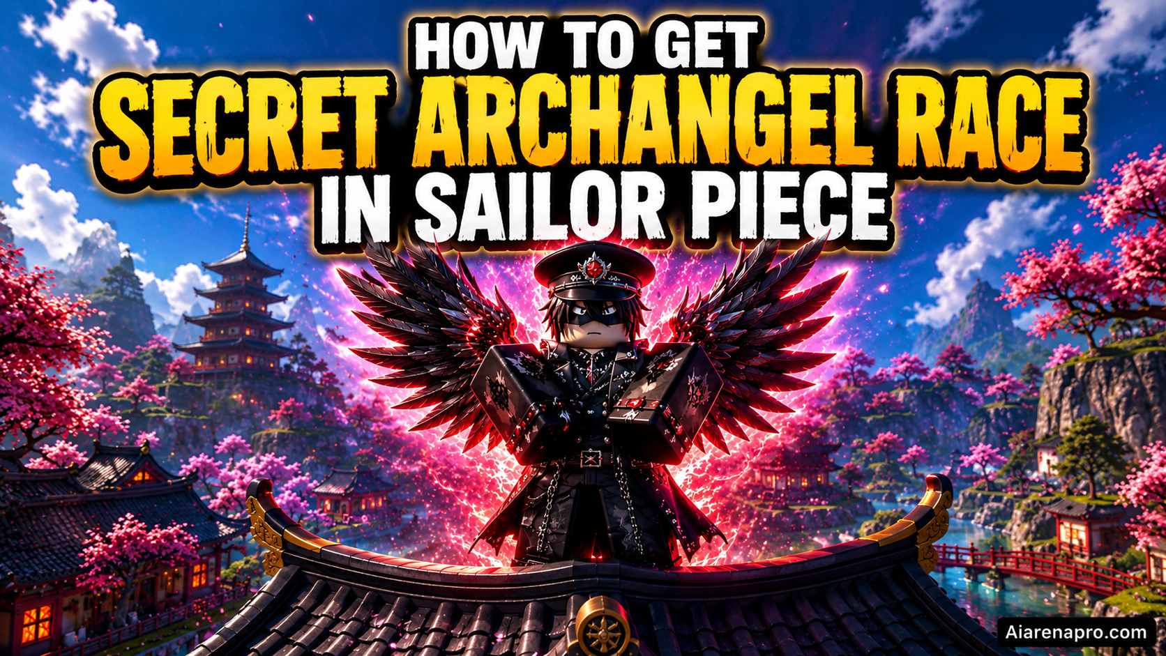 How to Get Secret Archangel Race in Sailor Piece