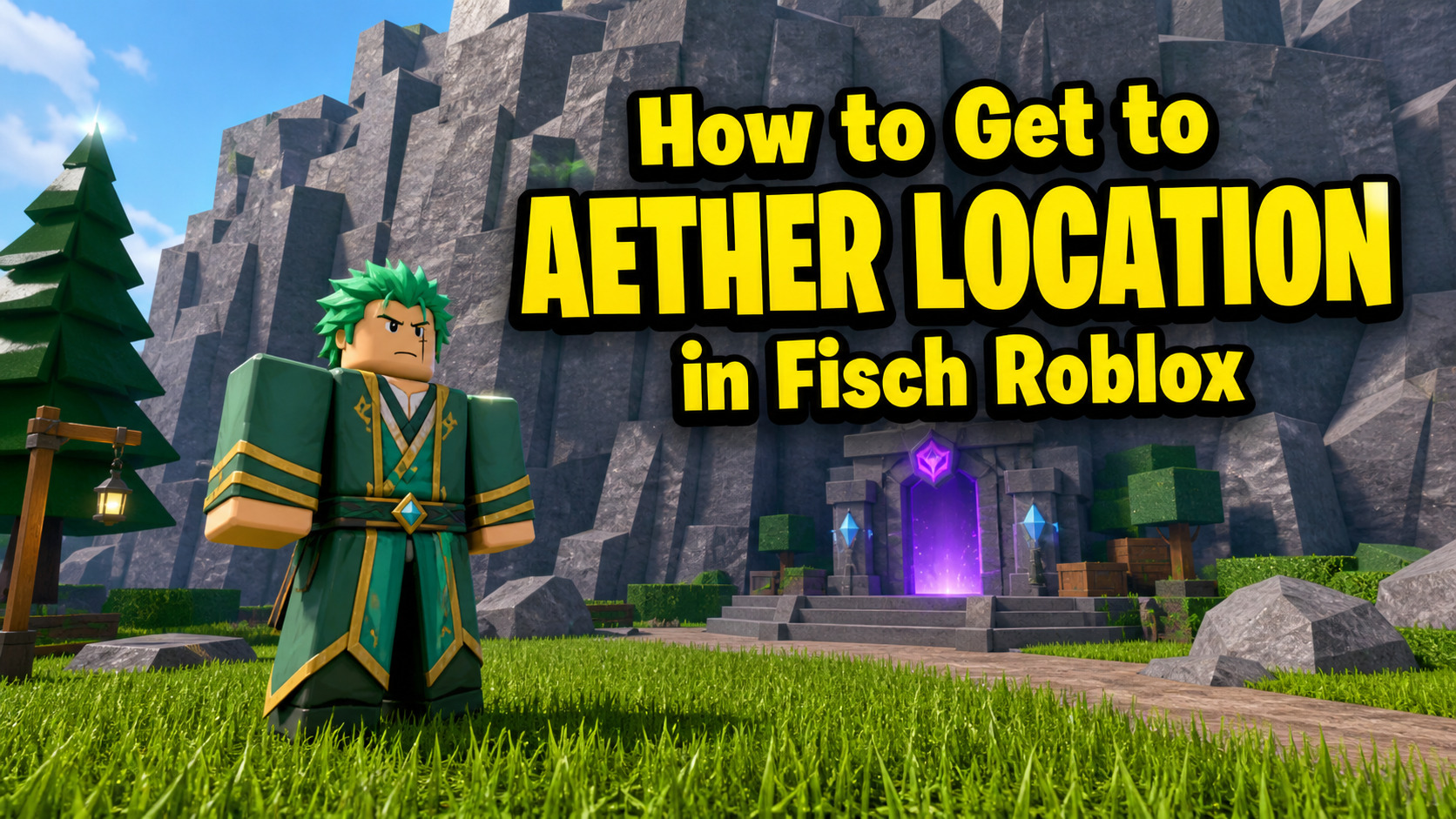 How to Get to Aether Location in Fisch Roblox