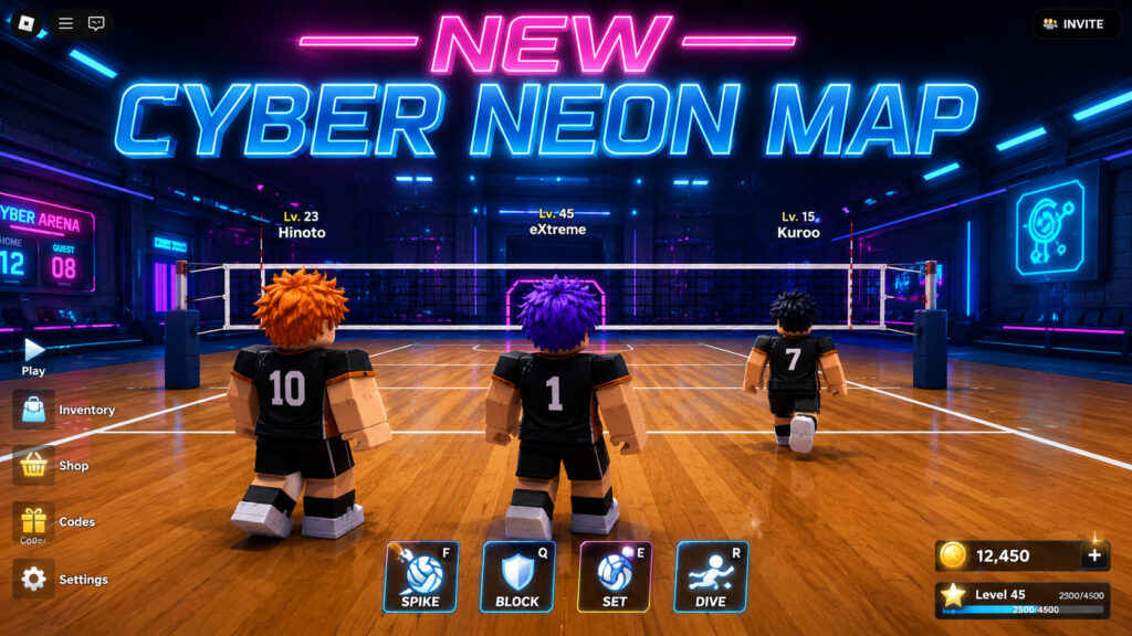 New Cyber Neon Map