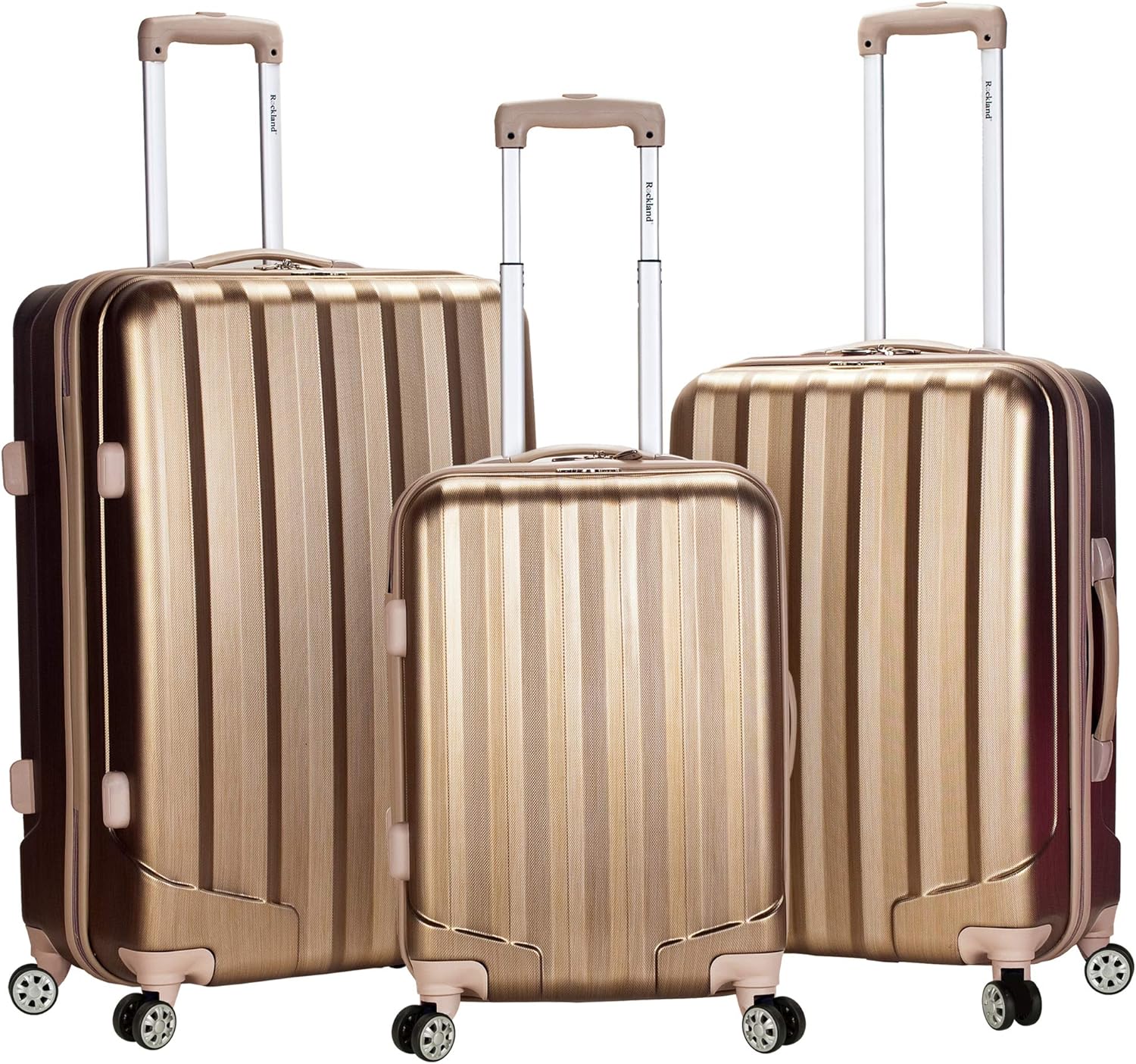 Rockland Melbourne Hardside 3-Piece Set