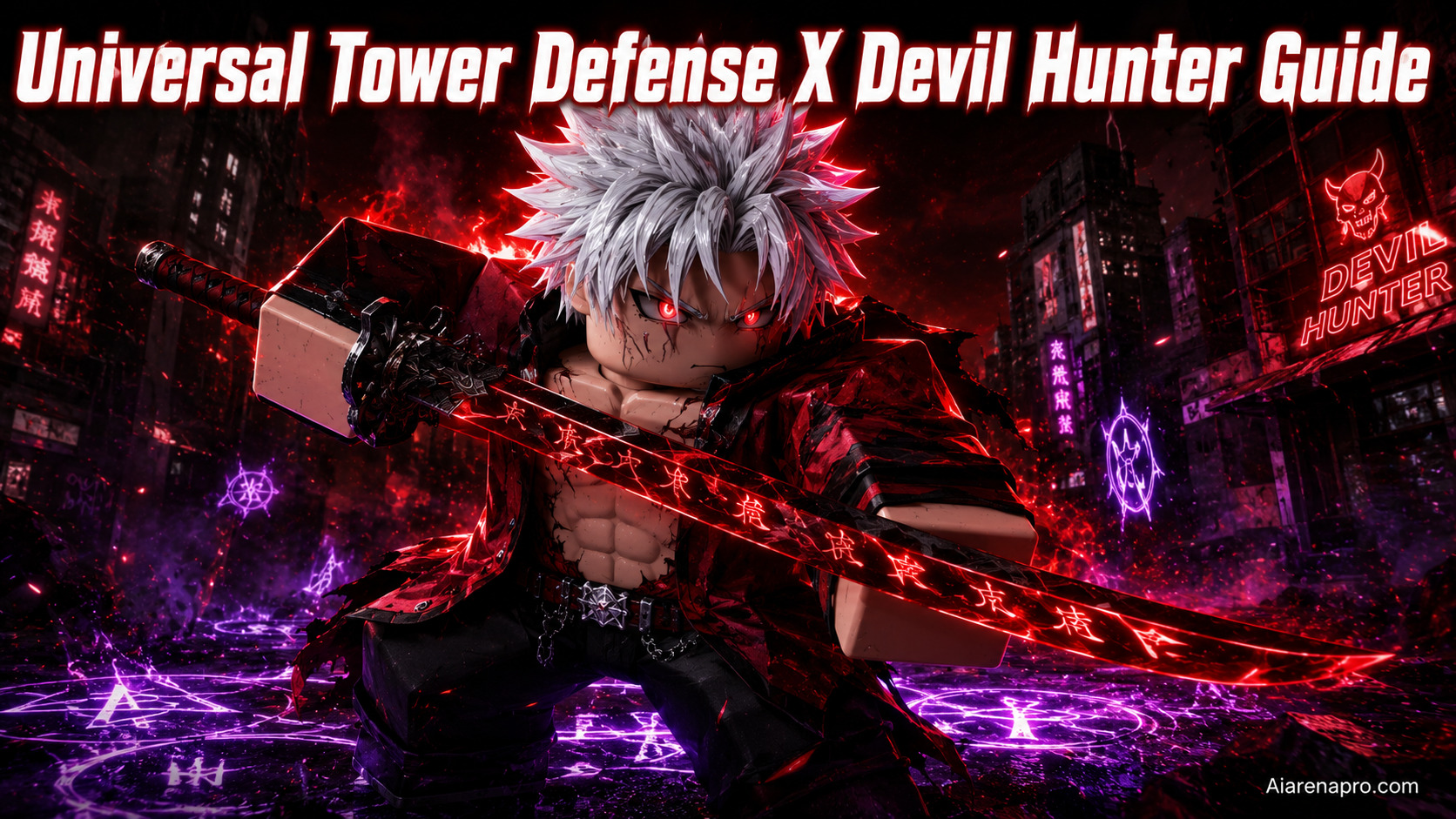 Universal Tower Defense X Devil Hunter Guide