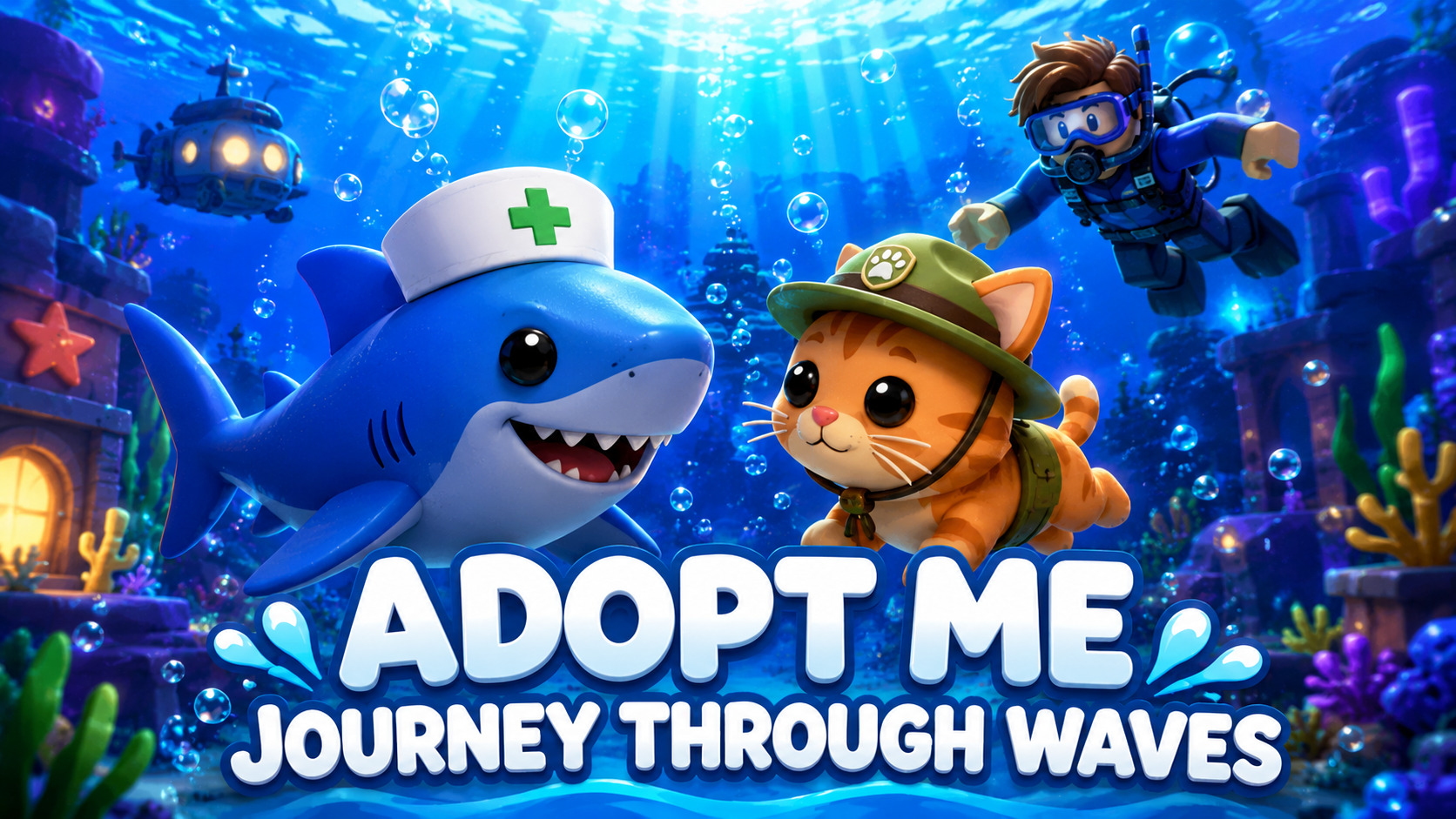 Adopt Me Journey Through Waves