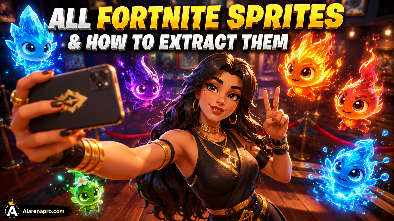All Fortnite Sprites & How to Extract Them