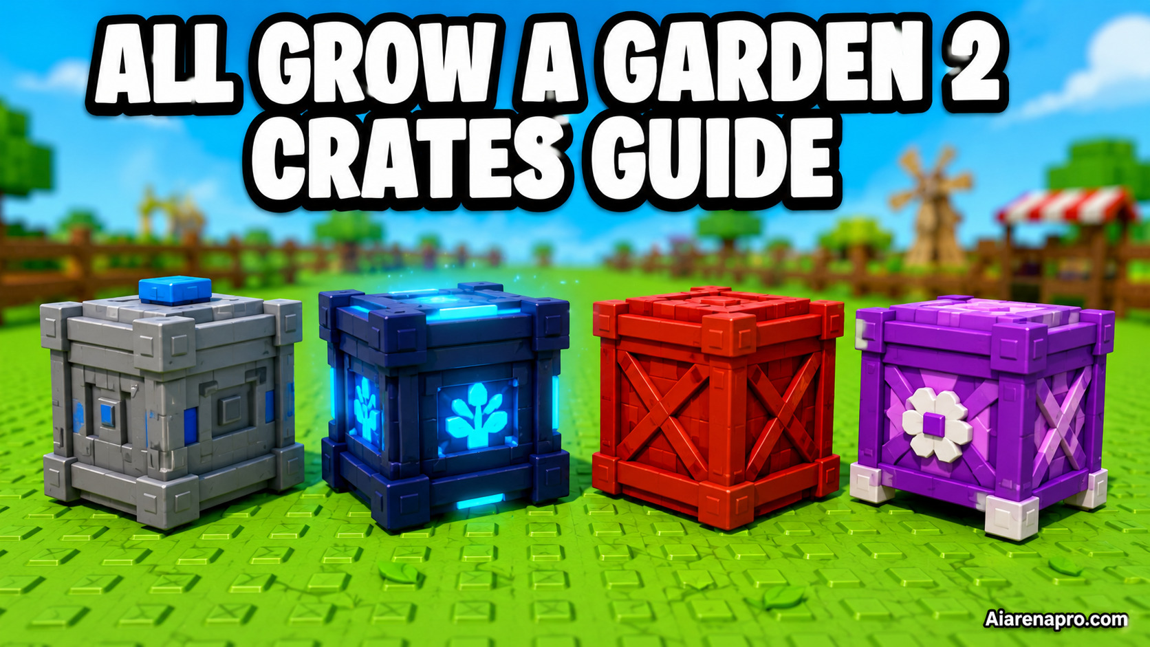All Grow a Garden 2 Crates Guide