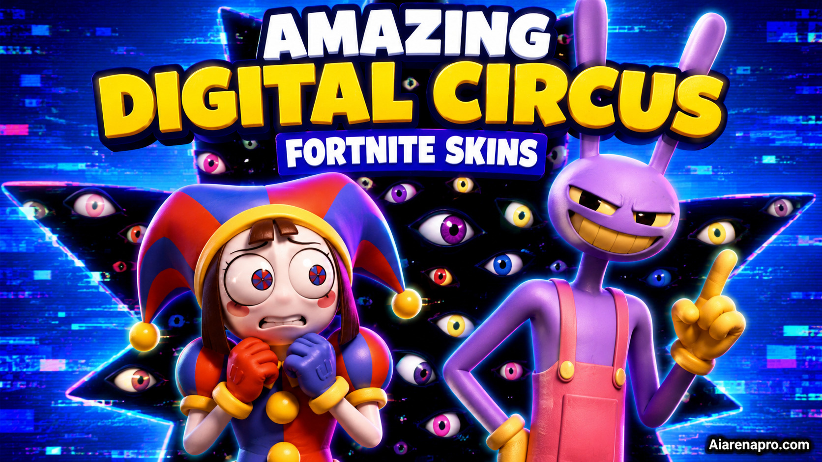 Amazing Digital Circus Fortnite Skins