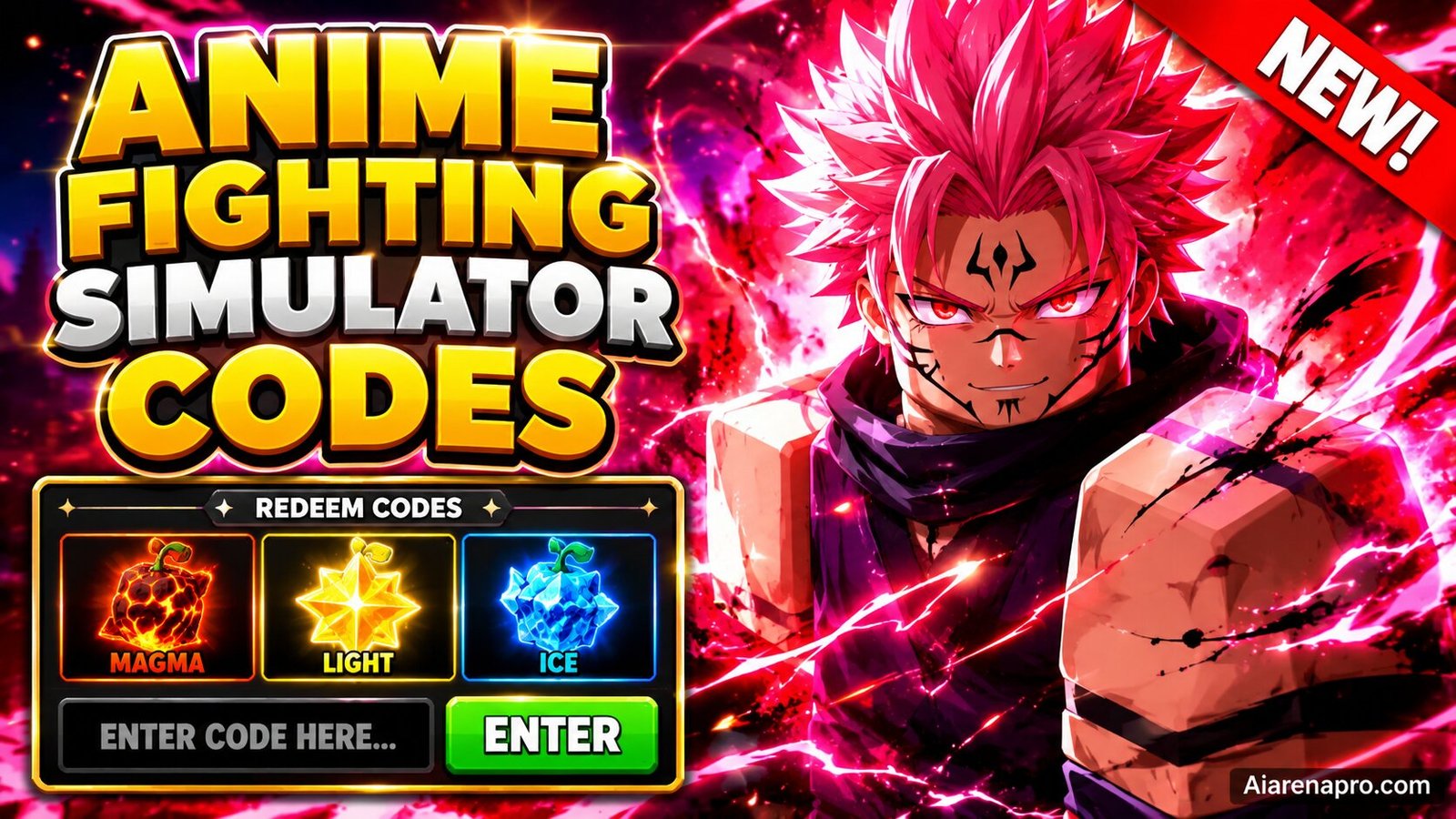 Anime Fighting Simulator Codes