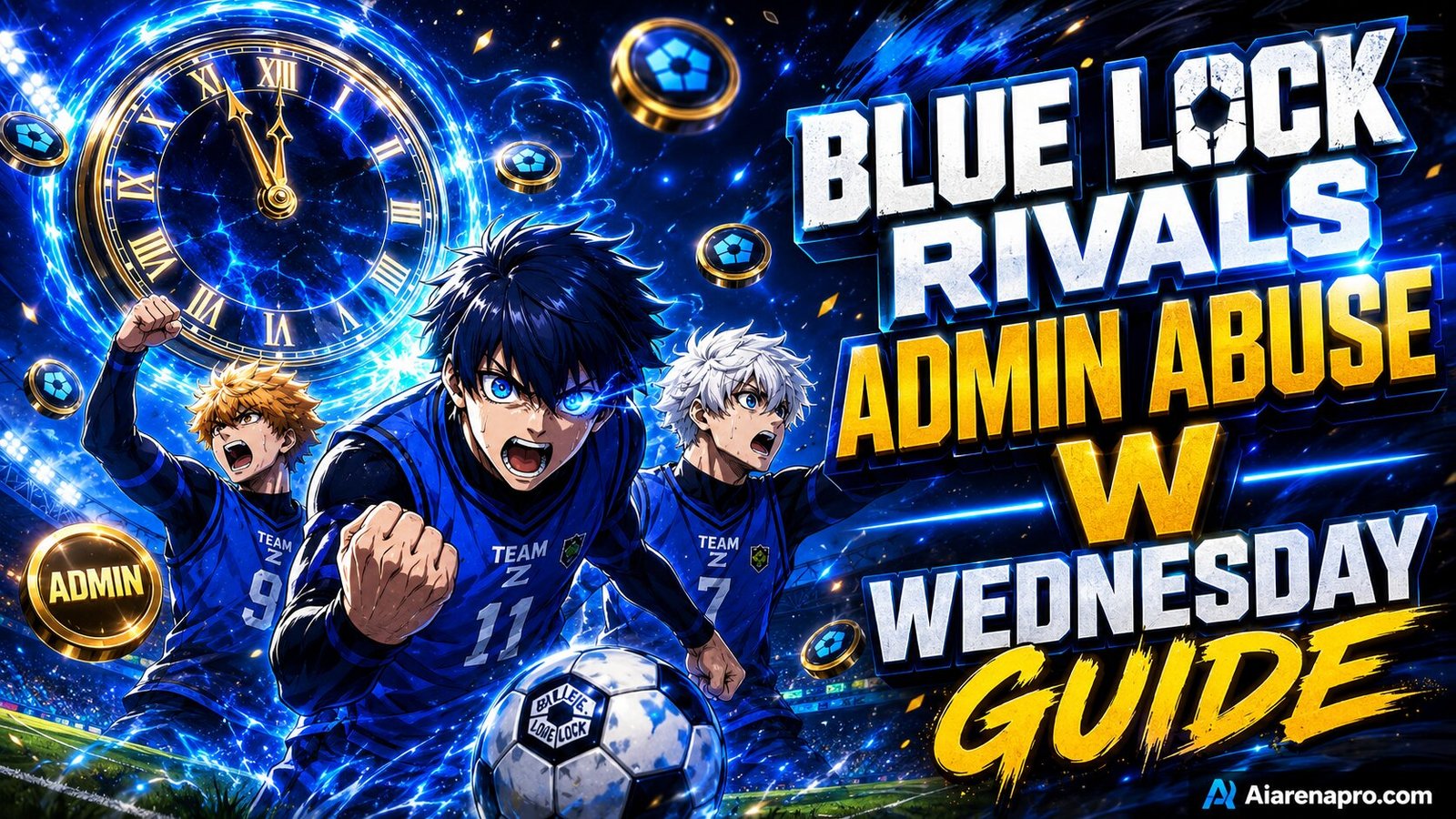 Blue Lock Rivals Admin Abuse