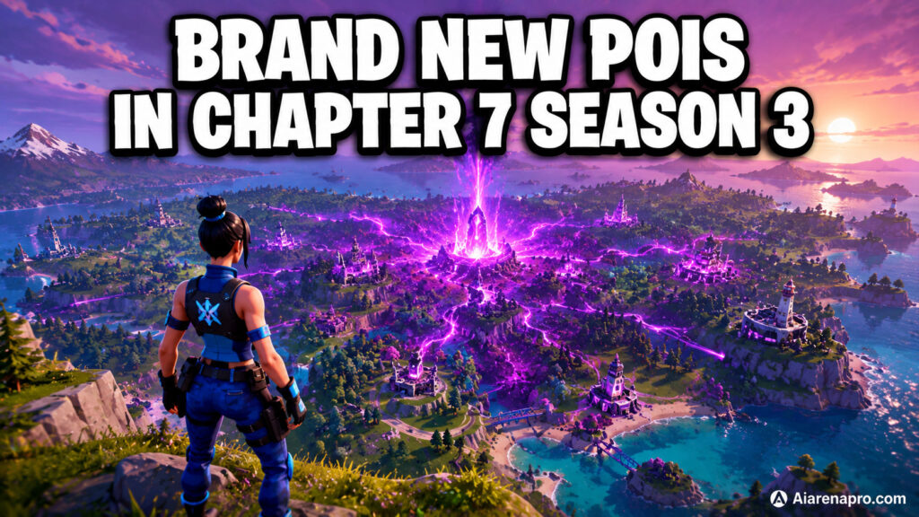 Brand New POIs in Chapter 7 Season 3