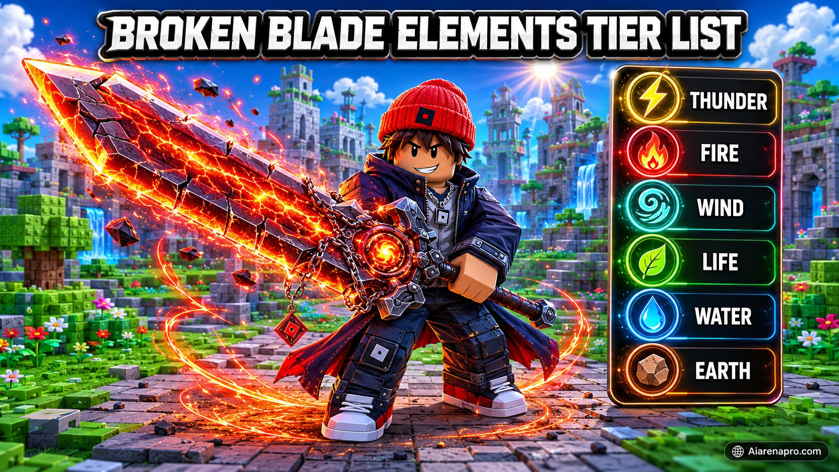 Broken Blade Elements Tier List