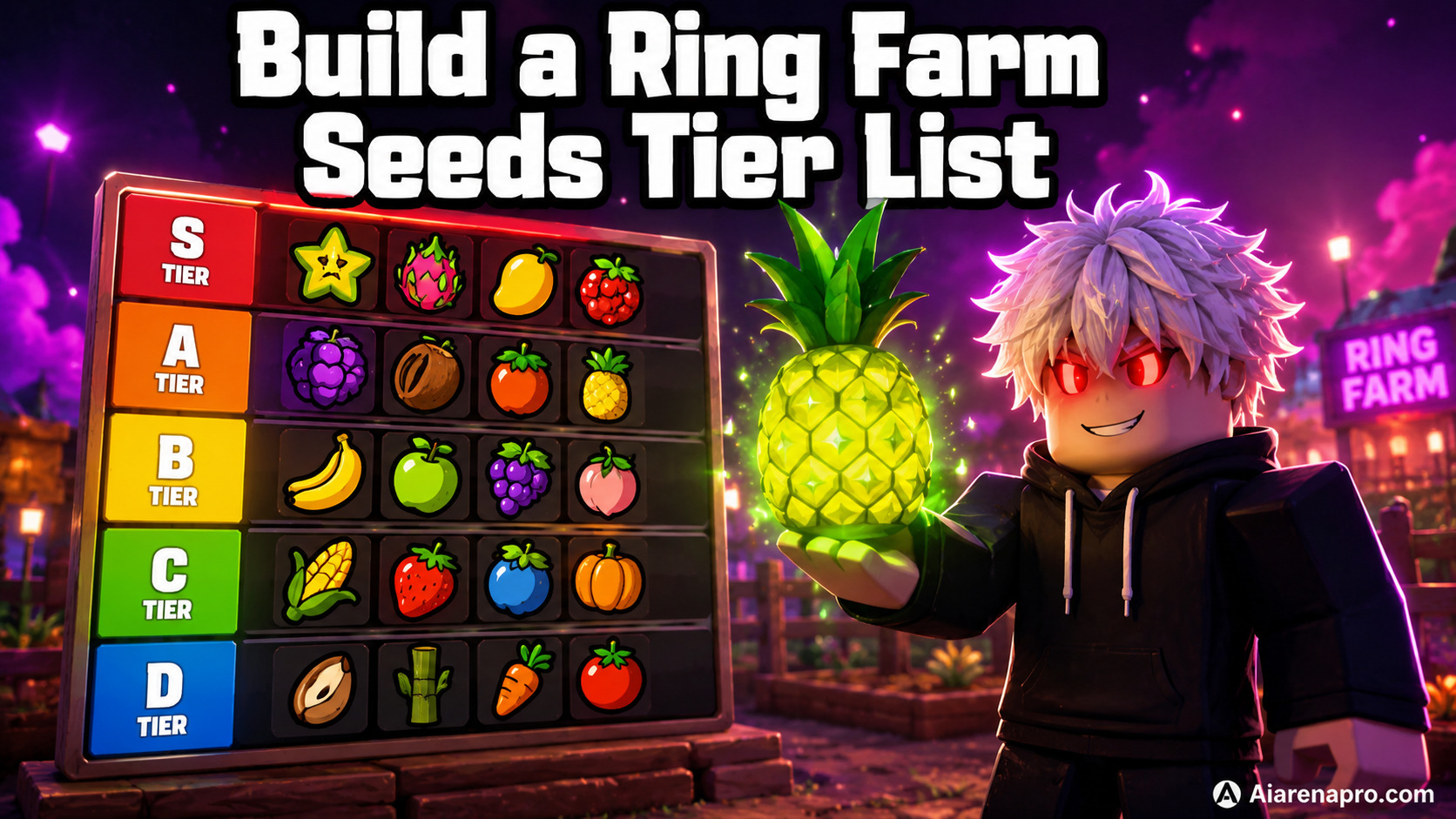 Build a Ring Farm Seeds Tier List