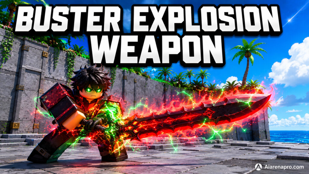 Buster Explosion Weapon