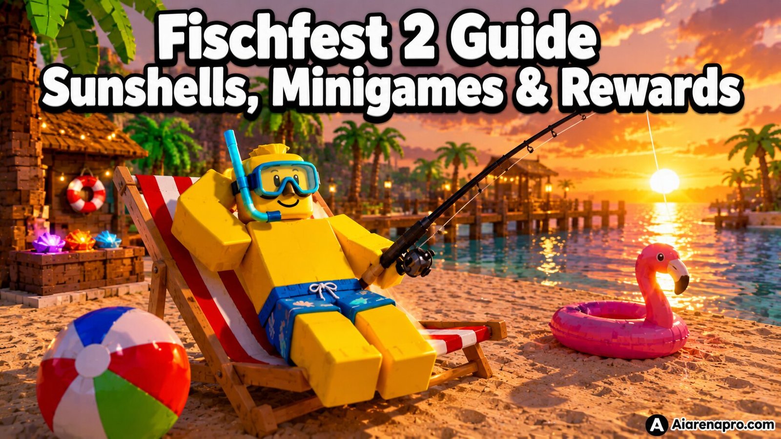 Fischfest 2 Guide Sunshells, Minigames & Rewards