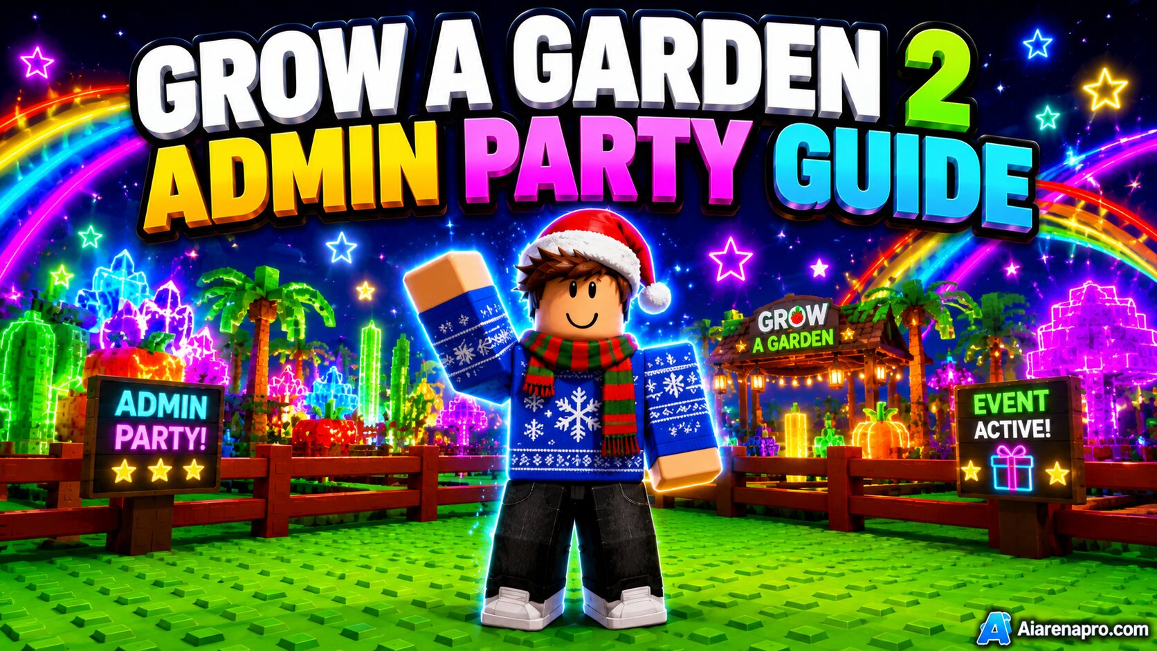 Grow a Garden 2 Admin Party Guide