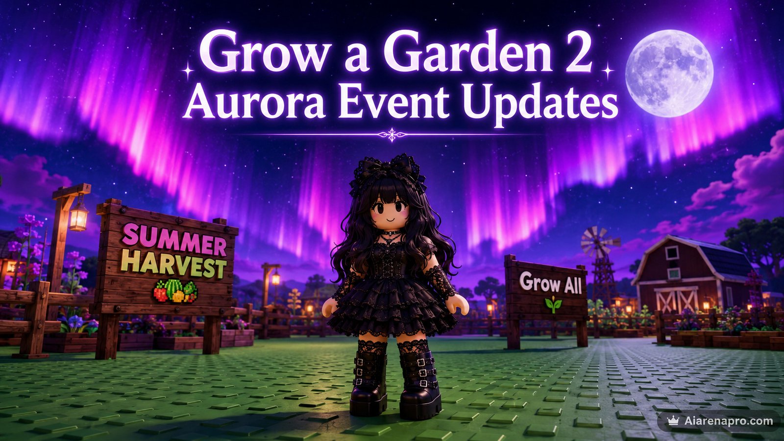 Grow a Garden 2 Aurora Event Updates