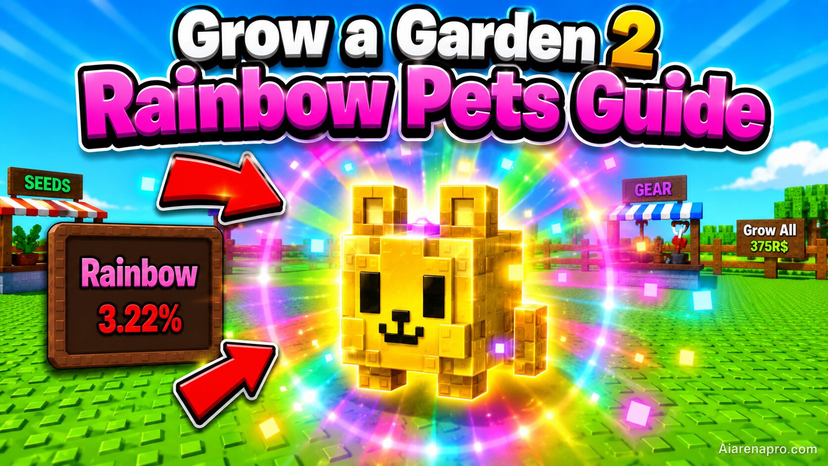 Grow a Garden 2 Rainbow Pets Guide