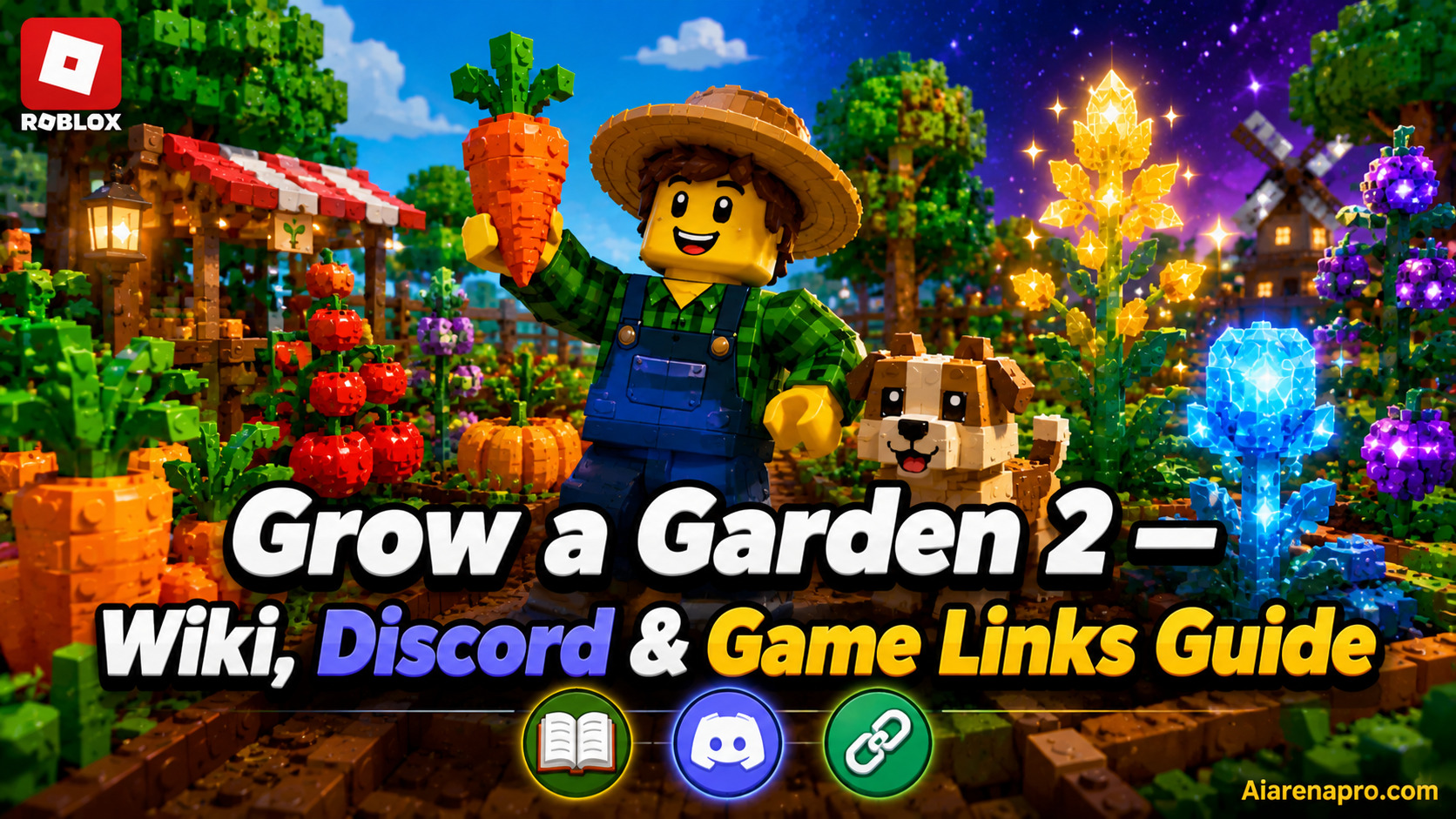 Grow a Garden 2 Wiki, Discord, Trello & Game Links
