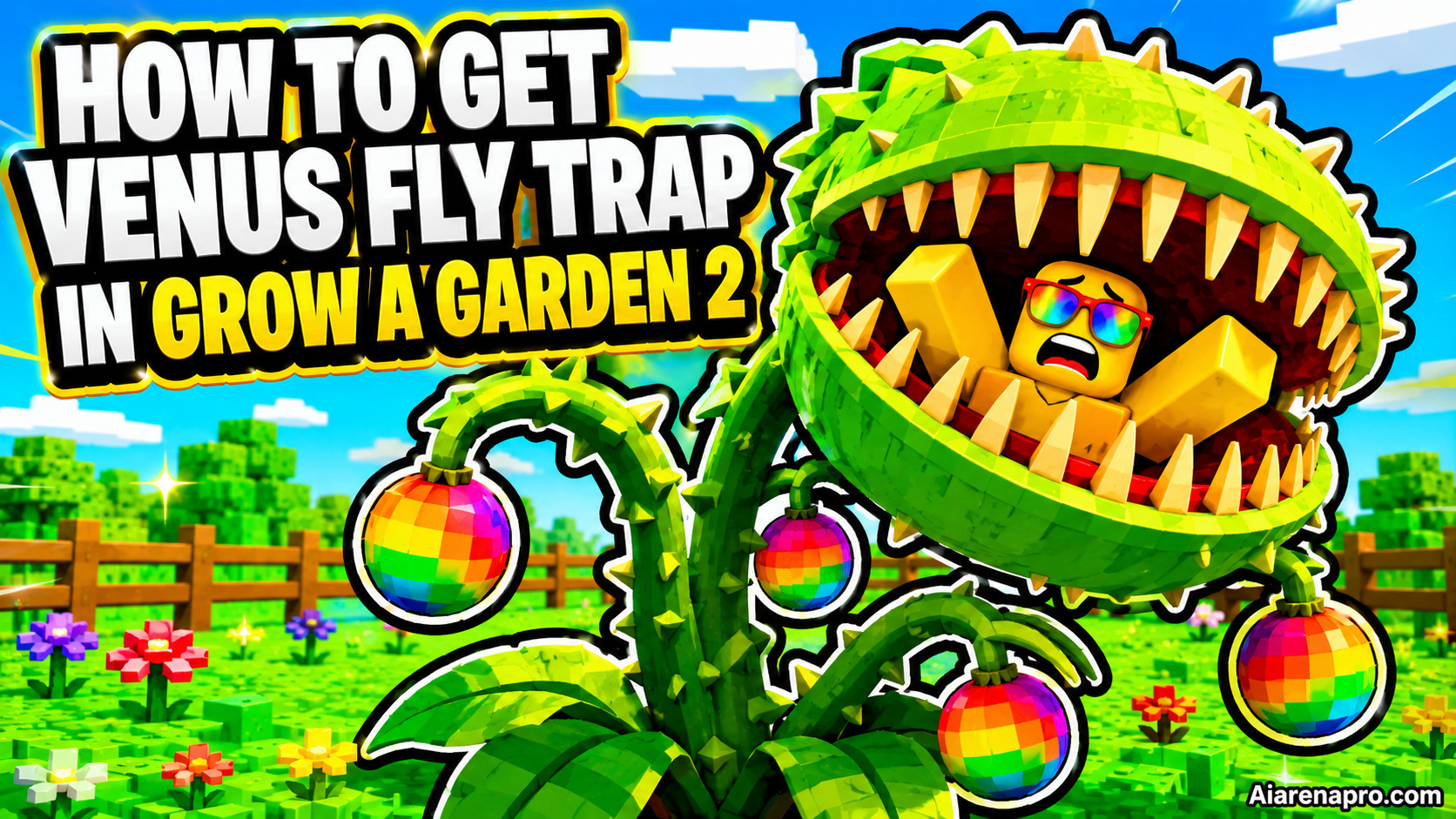How To Get Venus Fly Trap in Grow a Garden 2