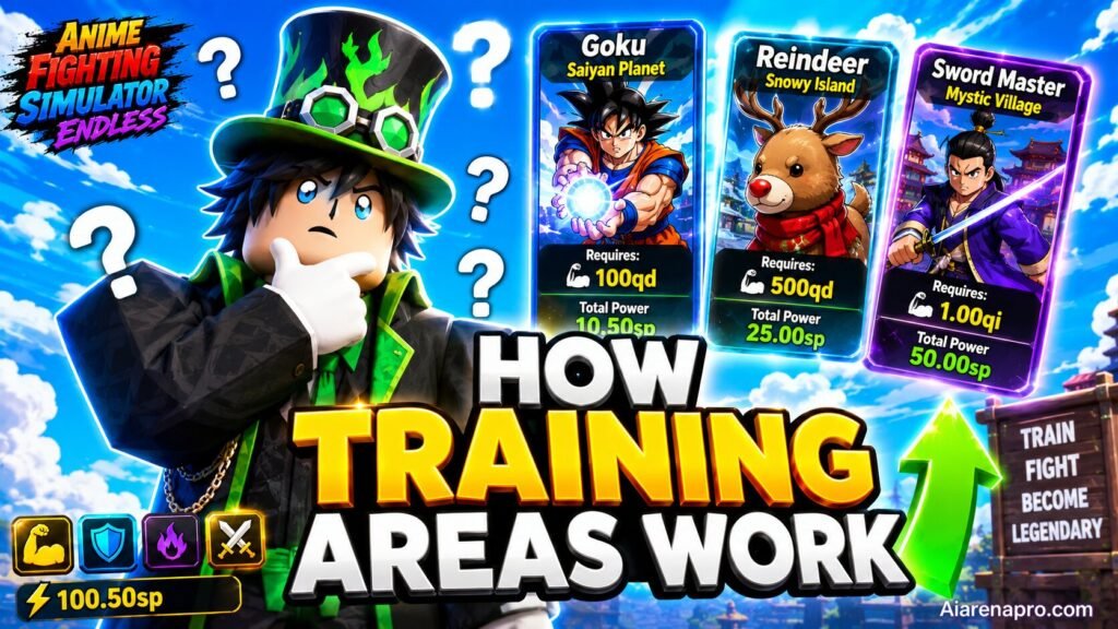 How Training Areas Work
