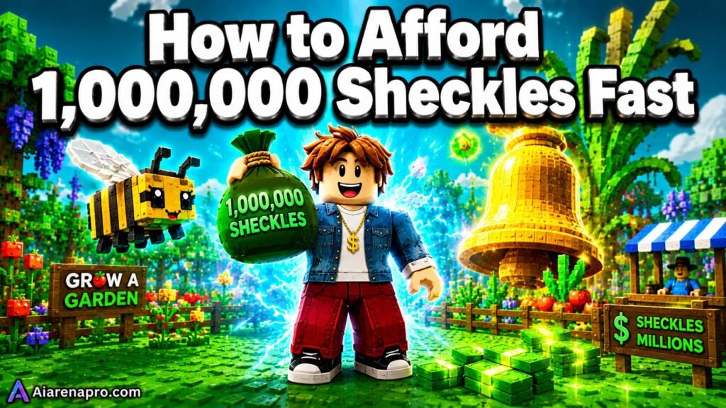How to Afford 1,000,000 Sheckles Fast