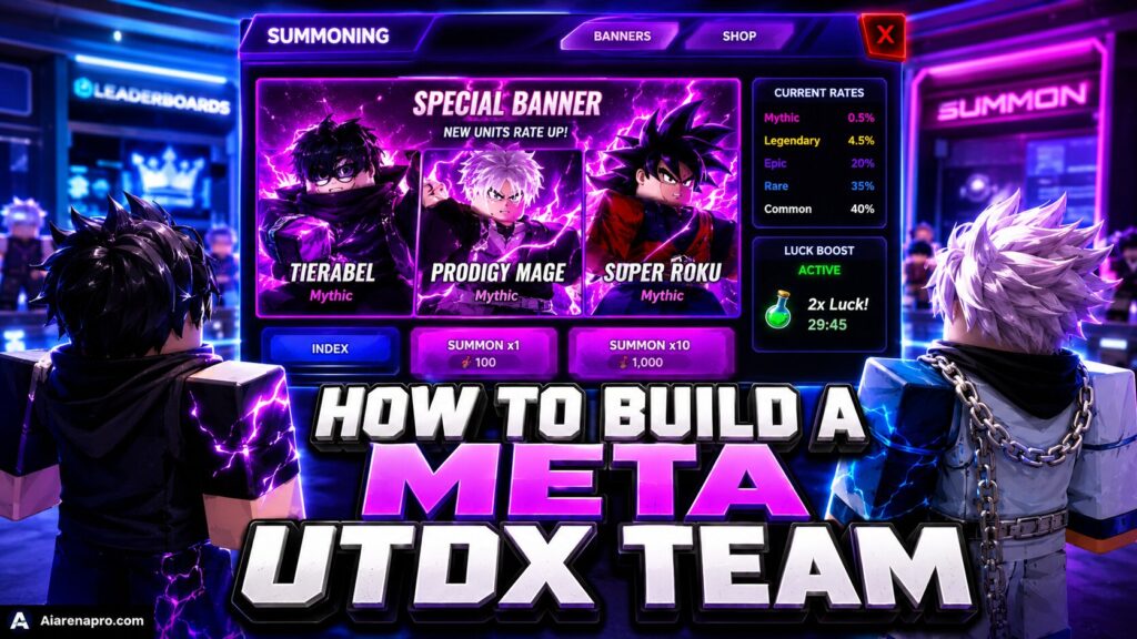 How to Build a Meta UTDX Team