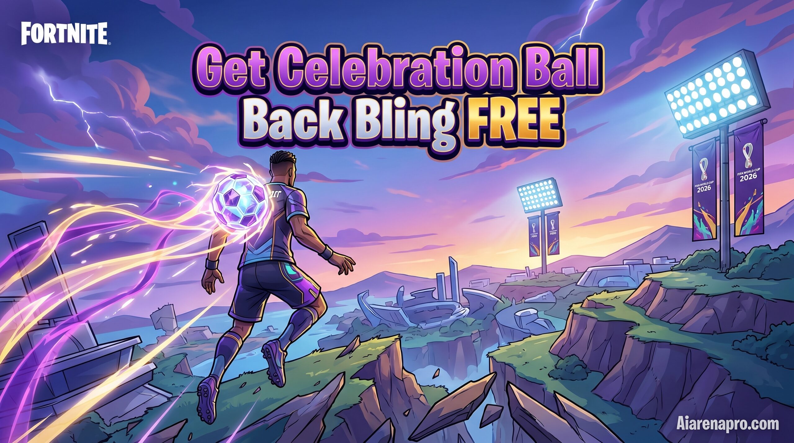 How to Get Free Celebration Ball Back Bling in Fortnite