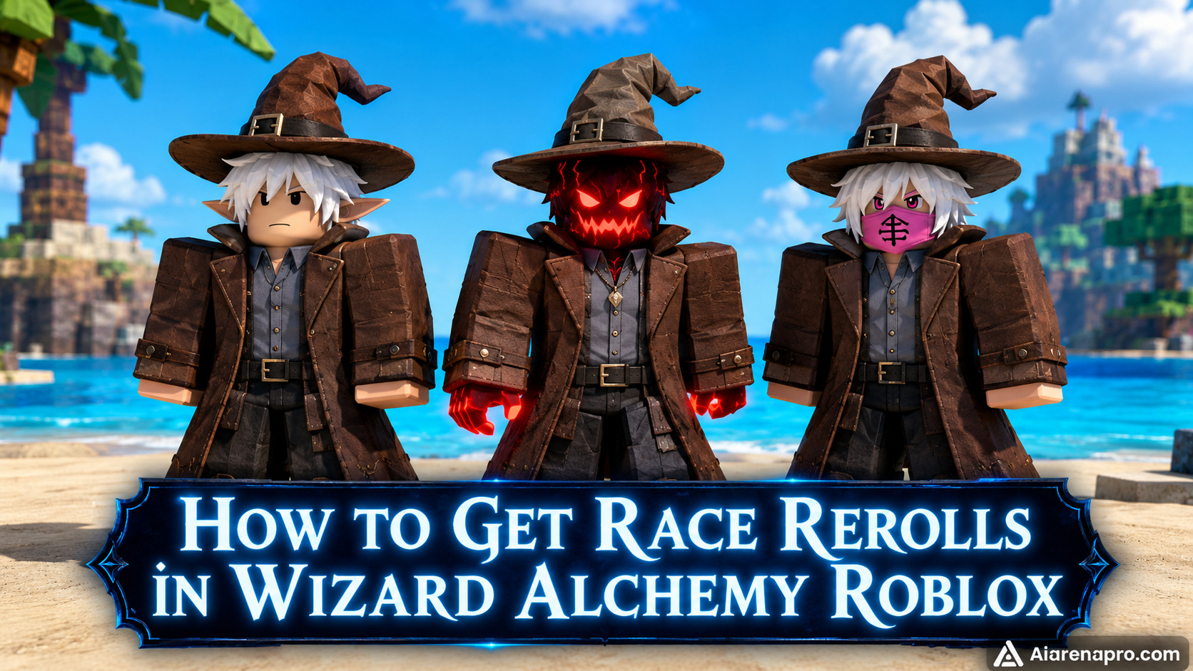 How to Get Race Rerolls in Wizard Alchemy Roblox