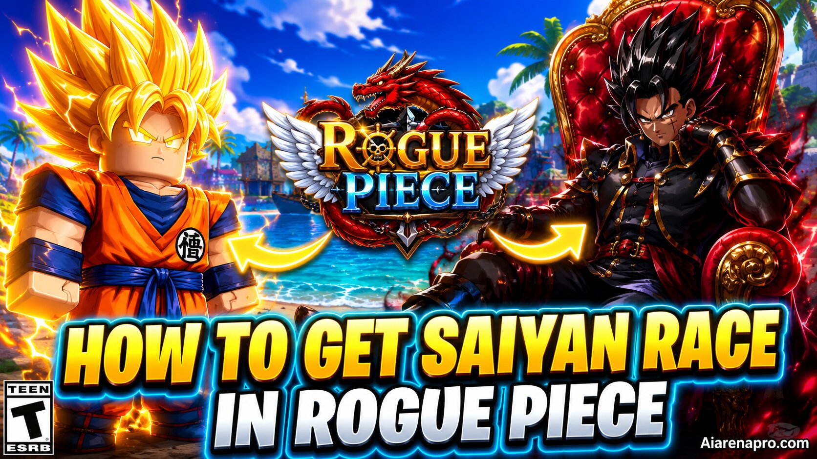 How to Get Saiyan Race in Rogue Piece