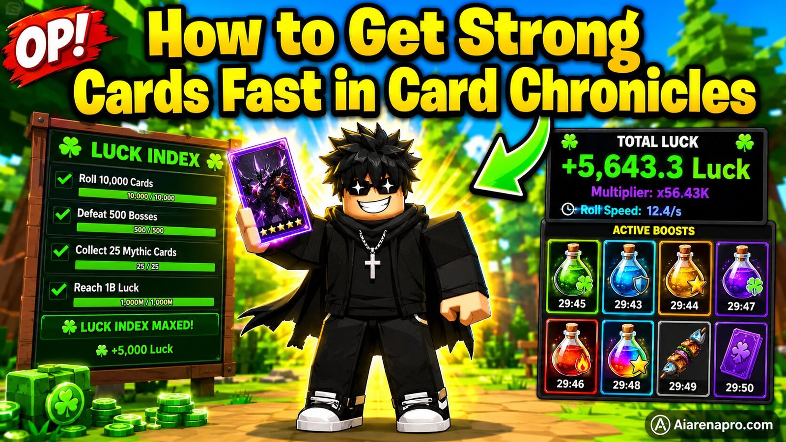 How to Get Strong Cards Fast in Card Chronicles