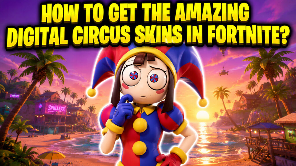 How to Get The Amazing Digital Circus Skins in Fortnite?