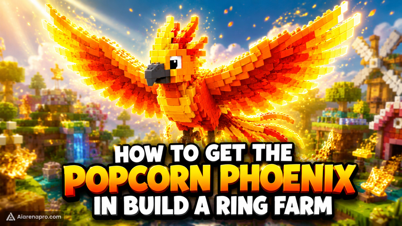 How to Get the Popcorn Phoenix in Build a Ring Farm