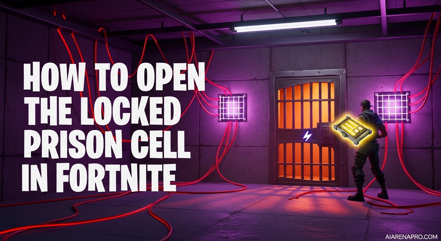 How to Open the Locked Prison Cell in Fortnite