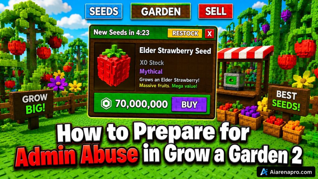 How to Prepare for Admin Abuse in GaG 2