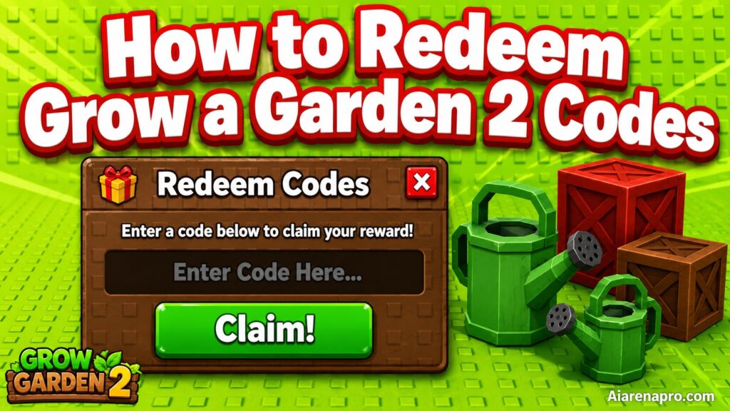 How to Redeem Grow a Garden 2 Codes