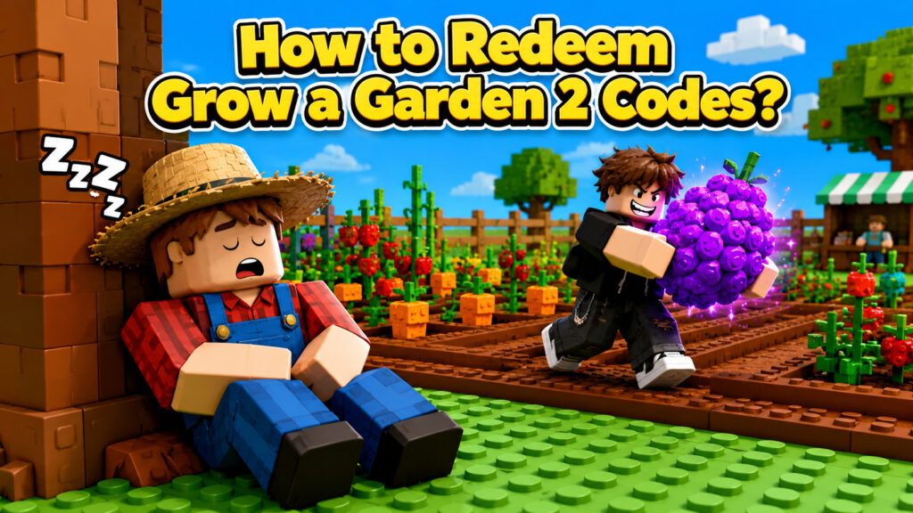 How to Redeem Grow a Garden 2 Codes?