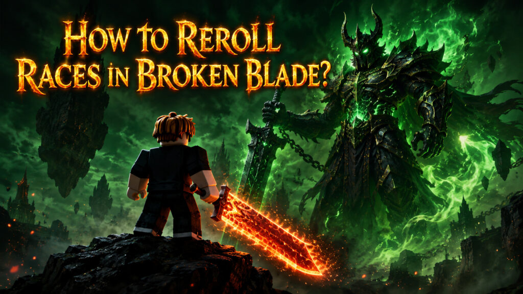 How to Reroll Races in Broken Blade?