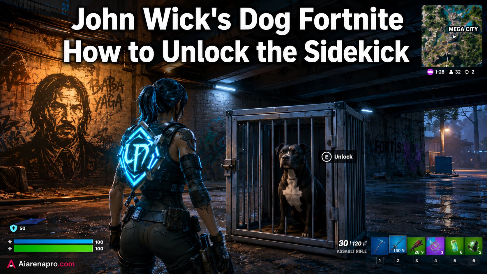 John Wick's Dog Fortnite How to Unlock the Sidekick